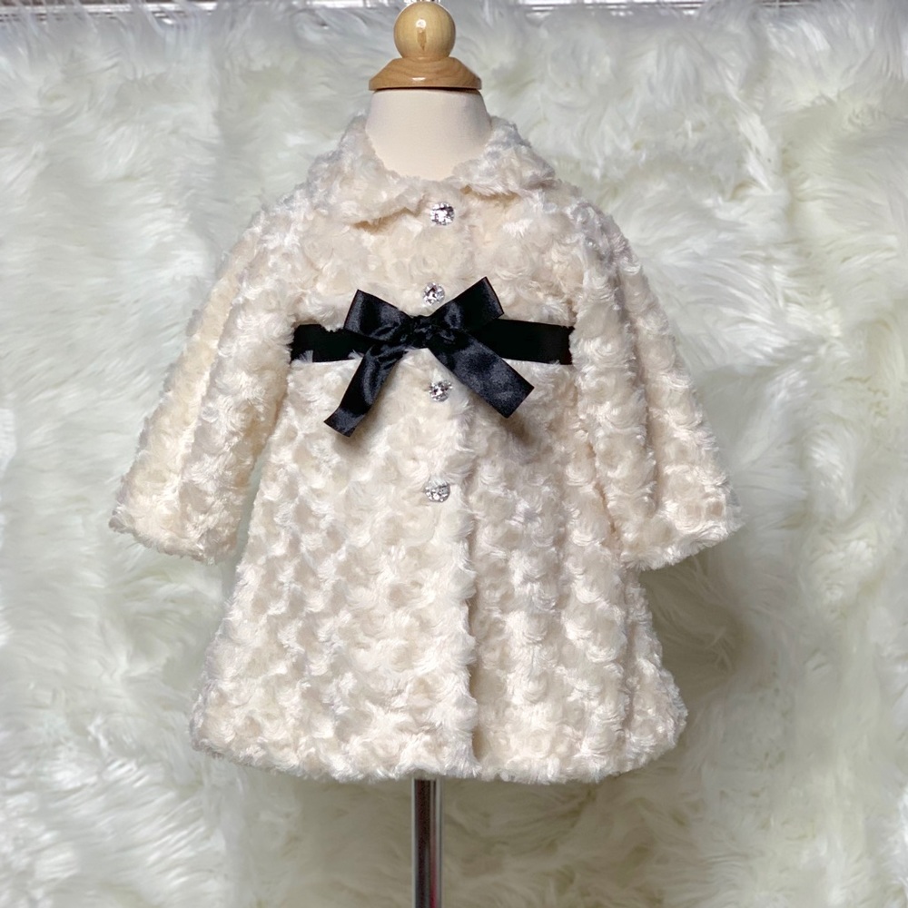 Blueberi Boulevard Elegant Baby Coat 12m